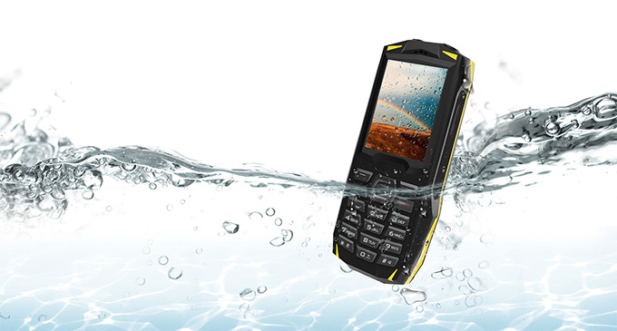 Odolný mobilní telefon iGET BLACKVIEW GBV1000 Dual SIM, černá/žlutá