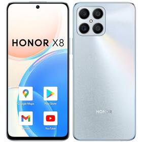 Mobilní telefon Honor X8 (5109ACYR) stříbrný