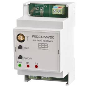 Přijímač Elektrobock WS304-2 5VDC, dvou-kanálový (WS304-2 5VDC)