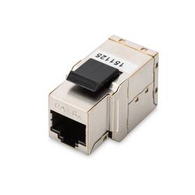 Spojka Digitus RJ45 / RJ45, stíněná (DN-93906) kov/plast