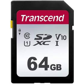 Paměťová karta Transcend 330S SDXC 64GB UHS-I U1 V10 A2 (100R/60W) (TS64GSDC330S)