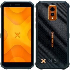 Mobilní telefon myPhone Hammer Energy X černý/oranžový - rozbaleno - 24 měsíců záruka