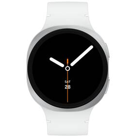Chytré hodinky Samsung Galaxy Watch8 44 mm stříbrná barva
