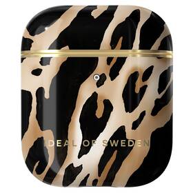 Pouzdro iDeal Of Sweden pro Apple Airpods 1/2 - Iconic Leopard (IDFAPCAW21-356)