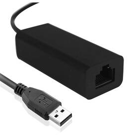 Síťová karta GoGEN USB 2.0/RJ45 100/10Mbs (USBNET01) černá - zánovní - 24 měsíců záruka