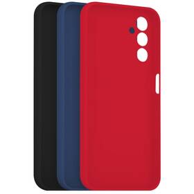 Set krytů na mobil FIXED Story na Samsung Galaxy A14/A14 5G (FIXST-1072-3SET2) černý/červený/modrý