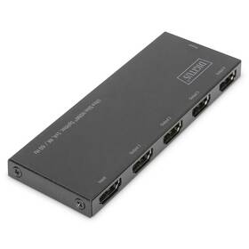 HDMI rozbočovač Digitus Ultra Slim HDMI splitter, 1x4, 4K / 60 Hz 
