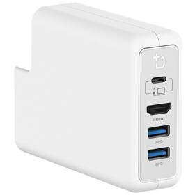 Adaptér DockCase P1 HD 61 W pro MacBook Pro 13'' (ADC003) bílý