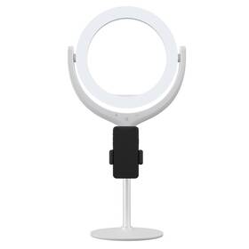 Světlo Devia selfie stojan se světelným prstencem 8" (BRA010205) bílé