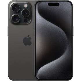 Mobilní telefon Apple iPhone 15 Pro 1TB Black Titanium (MTVC3SX/A) - rozbaleno - 24 měsíců záruka