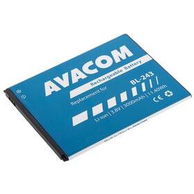 Baterie Avacom pro Lenovo A7000, Li-Ion 3,8V 3000mAh (náhrada BL243) (GSLE-BL243-3000)