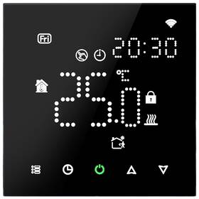 Termostat Elektrobock PT741B-EI Wi-Fi, prostorový černá barva
