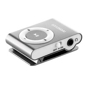 MP3 přehrávač Hyundai MP213S stříbrný