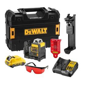 Čárový laser Dewalt DCE0811D1R-QW (s baterií)