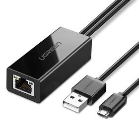Síťová karta UGREEN Ethernet Adapter for TV Stick (30985) černá