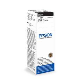 Inkoustová náplň Epson T6641, 70 ml (C13T66414A10) černá