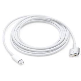 Nabíjecí kabel COTECi USB-C/MagSafe 2 pro MacBook, 2m (16001-M2) bílý