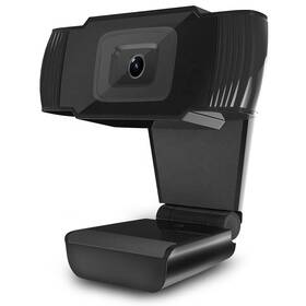 Webkamera Powerton HD 720p USB černá barva
