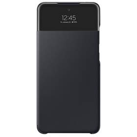 Pouzdro na mobil flipové Samsung S View Wallet Cover na Galaxy A52/A52 5G/A52s 5G (EF-EA525PBEGEE) černé