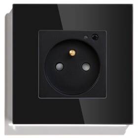 Chytrá zásuvka iQtech SmartLife JW04-BK, 16 A (JW04-BK) černá