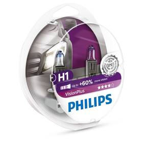 Autožárovka Philips VisionPlus H1, 2ks (12258VPS2)