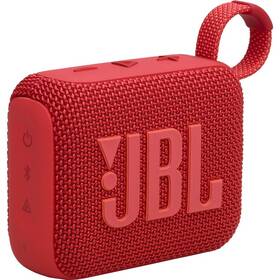 Přenosný reproduktor JBL GO 4 červená barva

