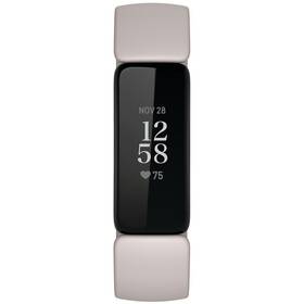 Fitness náramek Fitbit Inspire 2 - ZÁNOVNÍ - 12 měsíců záruka - Lunar White/Black (FB418BKWT)