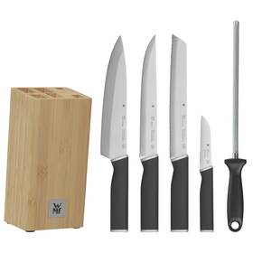 Sada kuchyňských nožů WMF Kineo 2, 5 ks + blok (1896259992)