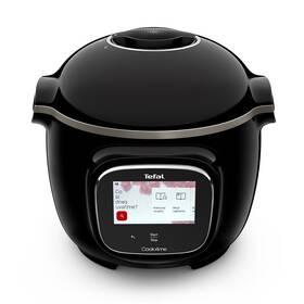 Multifunkční tlakový hrnec Tefal Cook4me Touch WiFi CY912831 - s kosmetickou vadou - 12 měsíců záruka