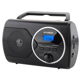 Radiopřijímač Hyundai PR 570PLLUB černá barva
