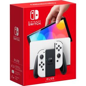 Herní konzole Nintendo OLED Model (White Set) (NSH008) - rozbaleno - 24 měsíců záruka