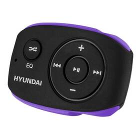 MP3 přehrávač Hyundai MP 312 GB8 BP černý/fialový