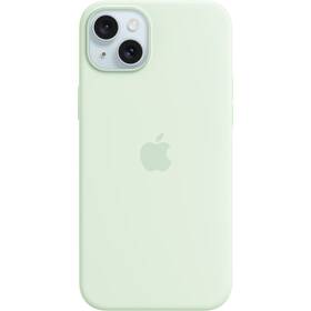 Kryt na mobil Apple iPhone 15 Plus Silicone Case s MagSafe - světle mátový 
