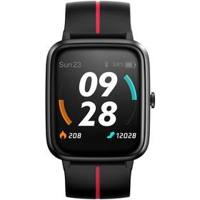 Chytré hodinky UleFone Watch GPS (ULE000403) černé/červené