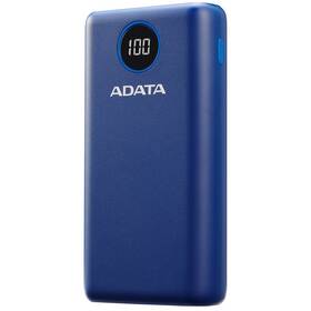 Powerbank ADATA P20000QCD 20000mAh, QC + PD 18W (AP20000QCD-DGT-CDB) modrá