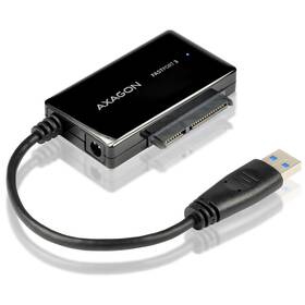 Adaptér Axagon USB3.0 - SATA 6G HDD FASTport3 vč. Napáječe (ADSA-FP3) černý