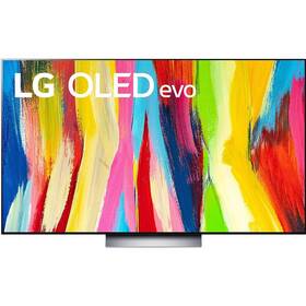 Televize LG OLED77C21 šedá