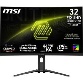 Herní monitor MSI MAG 321CUPDF černá barva
