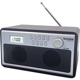 Radiopřijímač Technisat CLASSIC 210 hnědá barva
