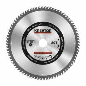 Kotouč pilový Kreator KRT020429 254mm 80T