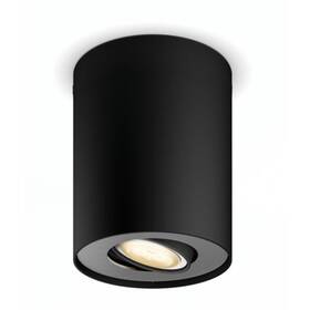 Bodové svítidlo Philips Hue Pillar White Ambiance Spot, bez ovladače (5633030P9) černé