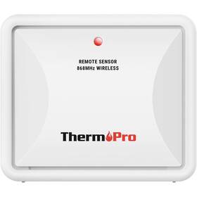 Čidlo pro meteostanice ThermoPro TX-4, pro TP60C/TP63C/TP65C, 868MHz, bateriové bílý