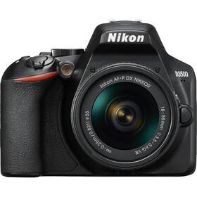Digitální fotoaparát Nikon D3500 + 18-55 AF-P VR (VBA550K001) černý