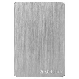 Externí pevný disk 2,5" Verbatim Store 'n' Go ALU Slim 2TB USB 3.2 (53666) stříbrný