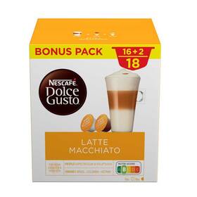 NESCAFÉ® Dolce Gusto® Latte Macchiato kávové kapsle 18 ks