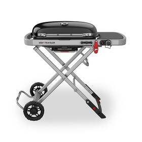 Gril zahradní plynový Weber Traveler černá barva
