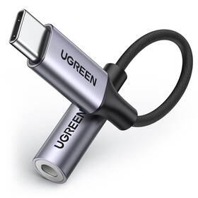 Redukce UGREEN USB-C/ 3.5mm Jack (80154) šedá