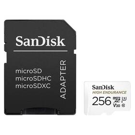 SanDisk MicroSDXC High Endurance Video 256 GB + adaptér