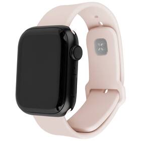 Řemínek FIXED Silicone Sporty Strap na Apple Watch 42/44/45mm (FIXSST2-434-PI) růžový