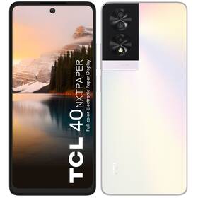 Mobilní telefon TCL 40 NXTPAPER 8 GB / 256 GB + obal a dotykové pero (T612B-2BLCA112_1) bílý